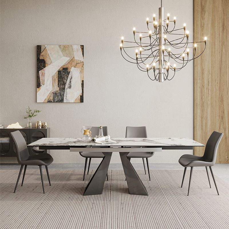 Contemporary 1/4/5/7 Pieces Dining Set Rectangle Dining Table Set