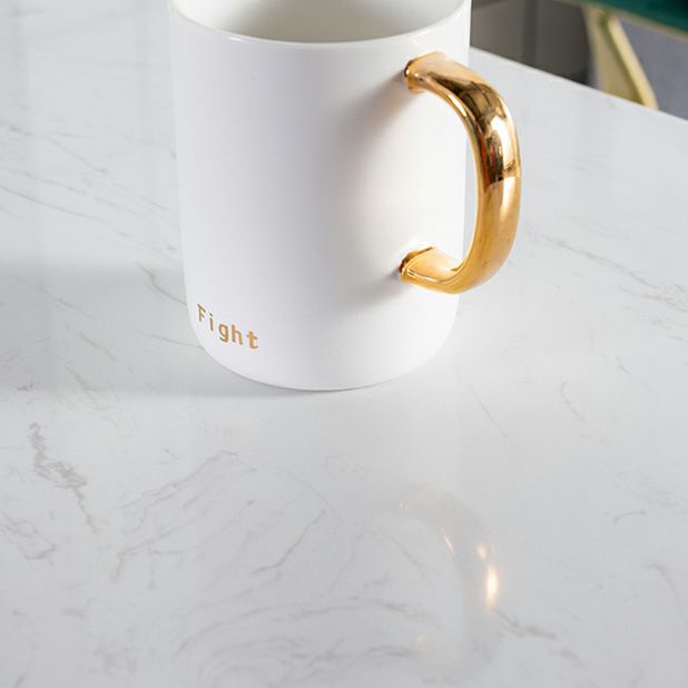 Marble Indoor Double Pedestal Cocktail Bar Table Storage Modern Pub/Bar Table