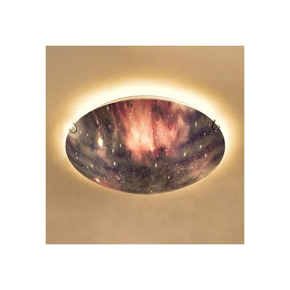 Moderne stijl meerkleurige plafondlamp Universe Glass LED inbouwlamp voor verpleegkamer