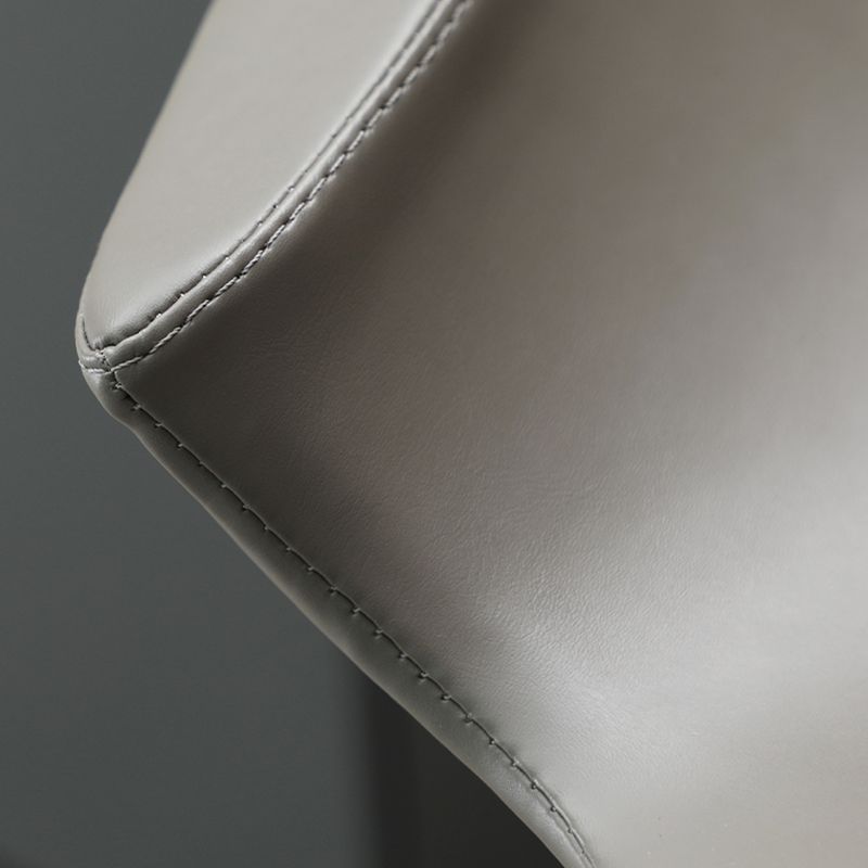 Industrial Style Bar Stool Leather Adjustable Counter Stool for Bristol