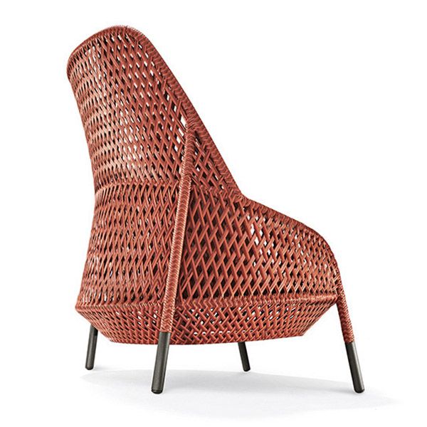 Gray Cushion Patio Sofa Tropical Metal Frame Outdoor Patio Sofa with Pillows