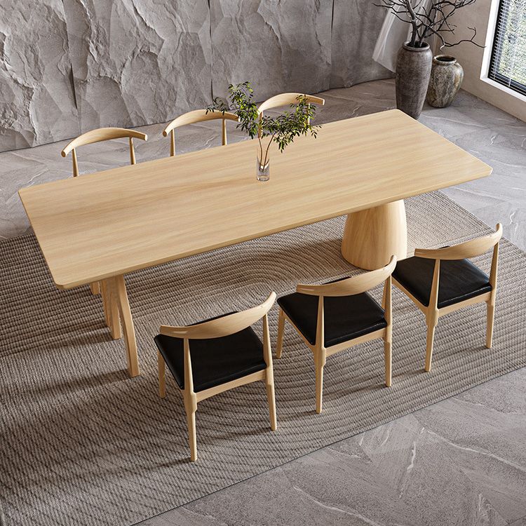 Industrial Solid Wood Dining Table Set 1/2/7 Pieces Dining Set