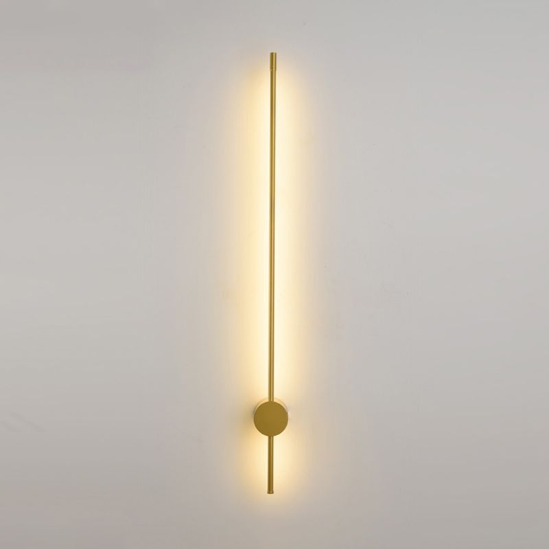 LED Flush Mount Wall Sconce with Acrylic Shade Modern Sconce Light Fixture