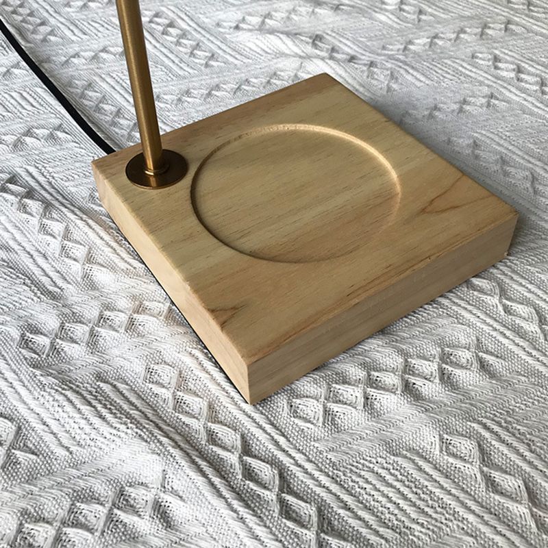 1 illuminazione da tavolo cono chiaro moderno illuminazione da tavolo in vetro per camera da letto, solo luce
