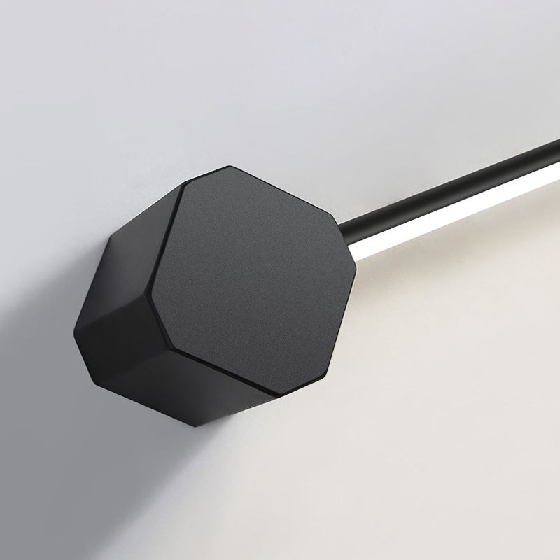 Metal Slim Wall Vanity Light Modern Style Modern 1 Fishting Light Vanity Light