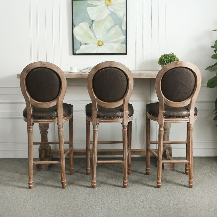 Industrial Rectangle Wooden Bar Table Set 1/2/3/4 Pieces Counter Table with High Stools