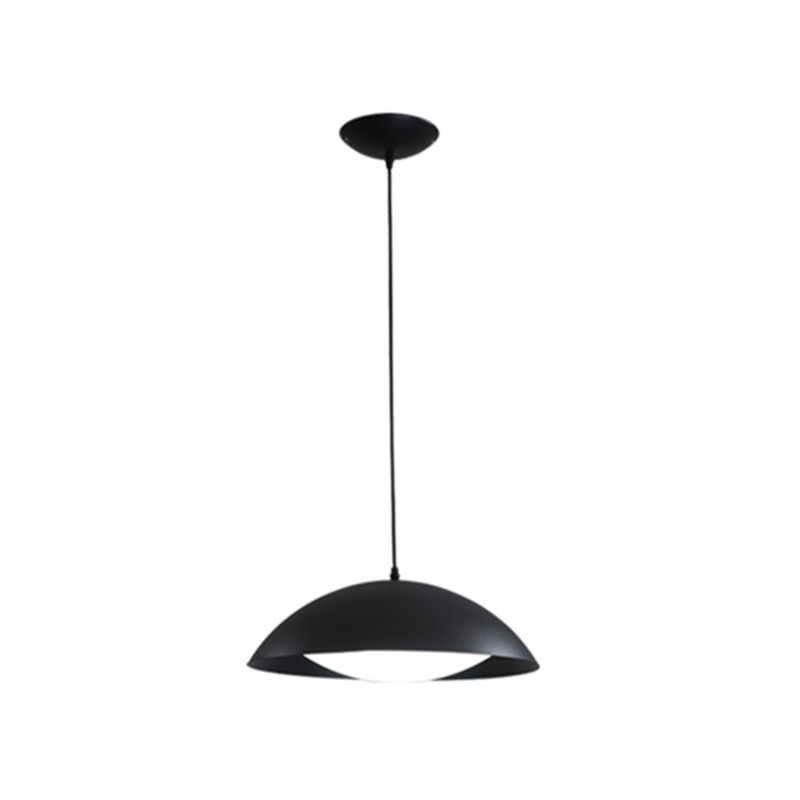 Nordic Dome Pendant Light Metal Single Light Hanging Pendant for Bedroom
