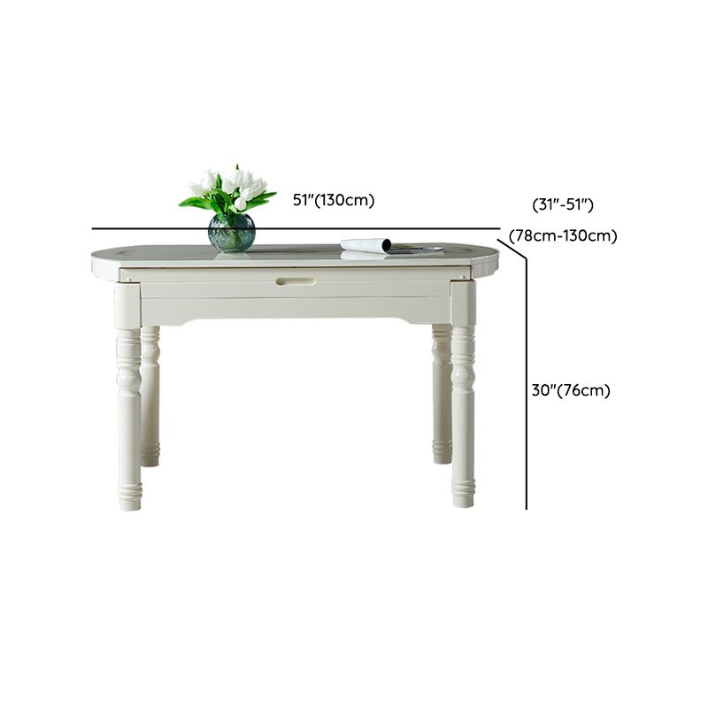 Contemporary Glass Top Dining Room Set 4 Legs Base for Kitchen