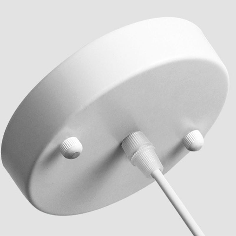 Luminaire de lampe à chute en forme de dôme multicolore