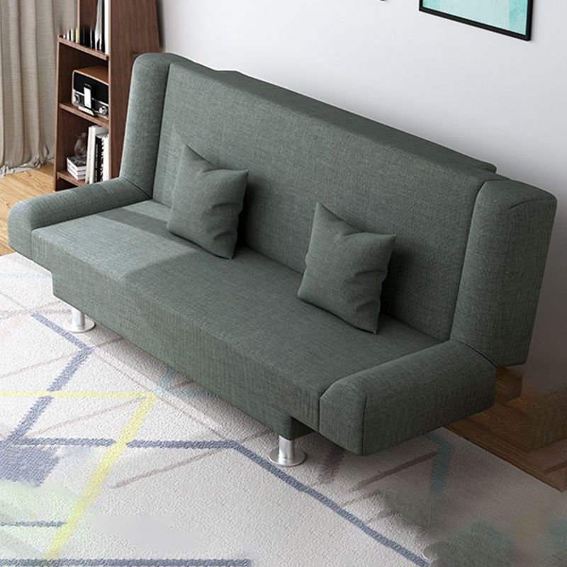 Mélange de coton 23 "W canapé arrière canapé moderne sans bras pour le salon