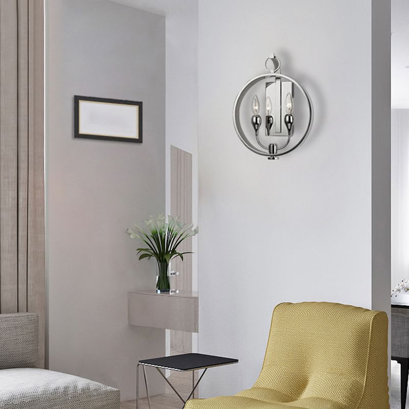 Modern Wall Sconce Linear Shape Wall Light with Metal Shade for Living Room