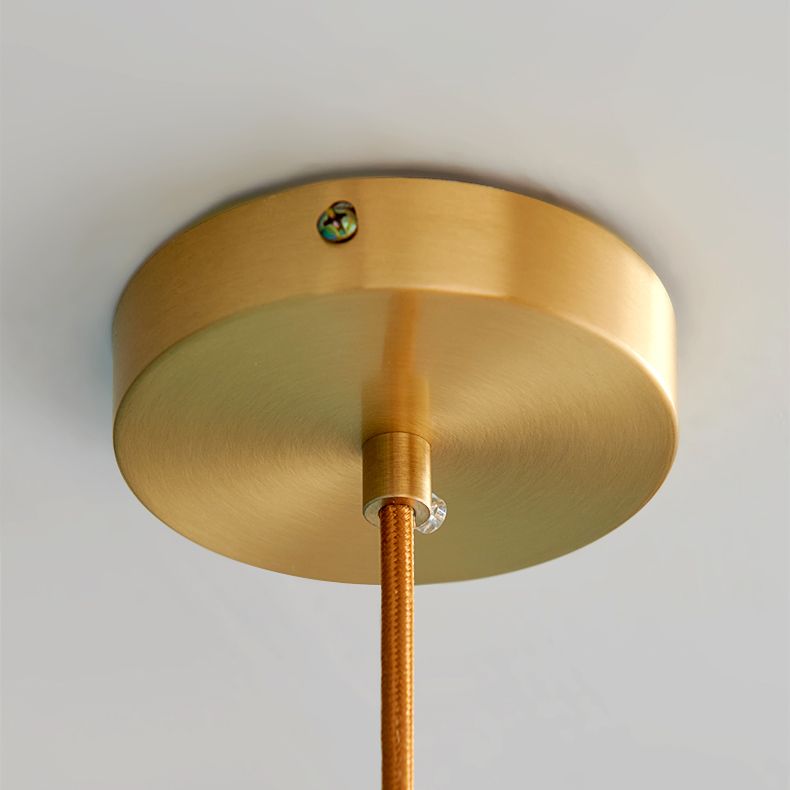 Crystal Hanging Lights Modern Style 1 Head Hanging Mount Fixture for Bedroom