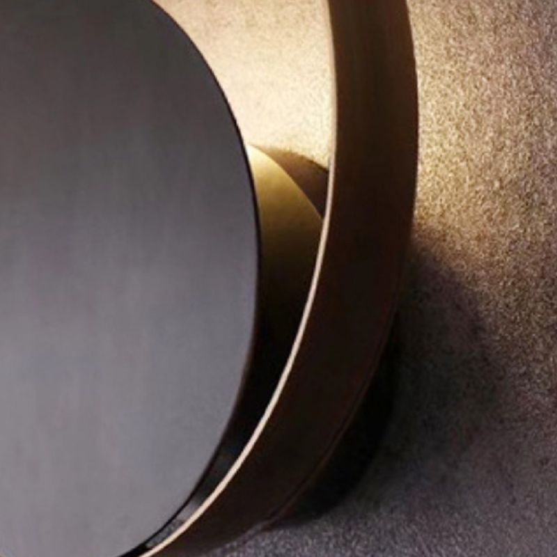 Postmodern Wall Lamp 1-Light Wall Mount Lamp with Metal for Living Room