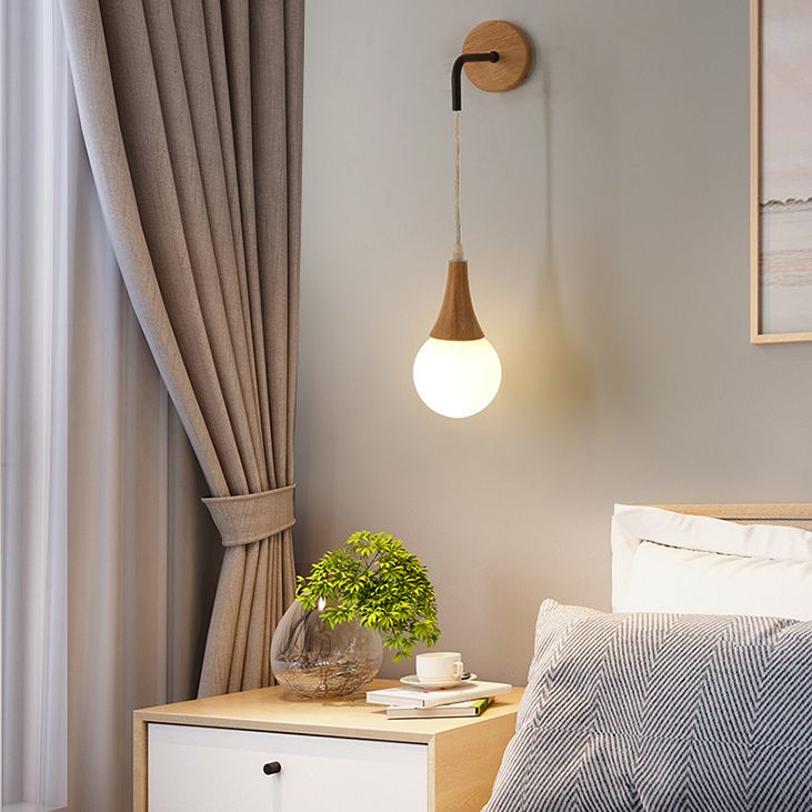 Luce a parete di luce neutra Simplicità Simplicità Apparecchi per illuminazione a parete per legno per camera da letto