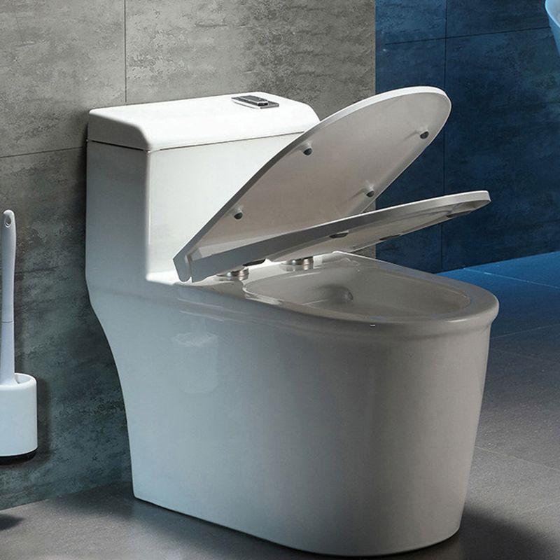Traditional All-In-One Flush Toilet Floor Mounted Porcelain Siphon Jet Toilet