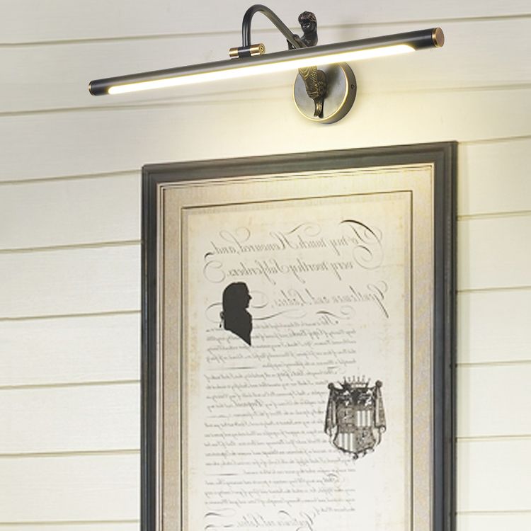 Moderne minimalistische stijl buizen ijdelheid muur verlichtingsarmaturen koper 1 licht wand gemonteerde ijdelheid lichten voor badkamer