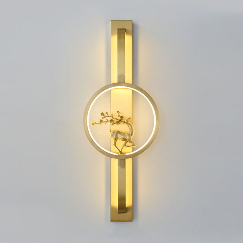 Shade Round Metal Wall Donce Modern Style 1- Lighting Lighting Lighting Accesors