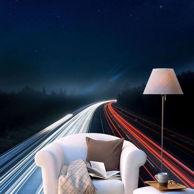 Full Size Photography Modern Mural Wallpaper with Road Pattern for Home Decor
