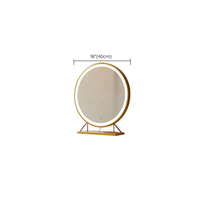 17.72" Wide Vanity Set with Drawers Solid Wood Make-up Vanity