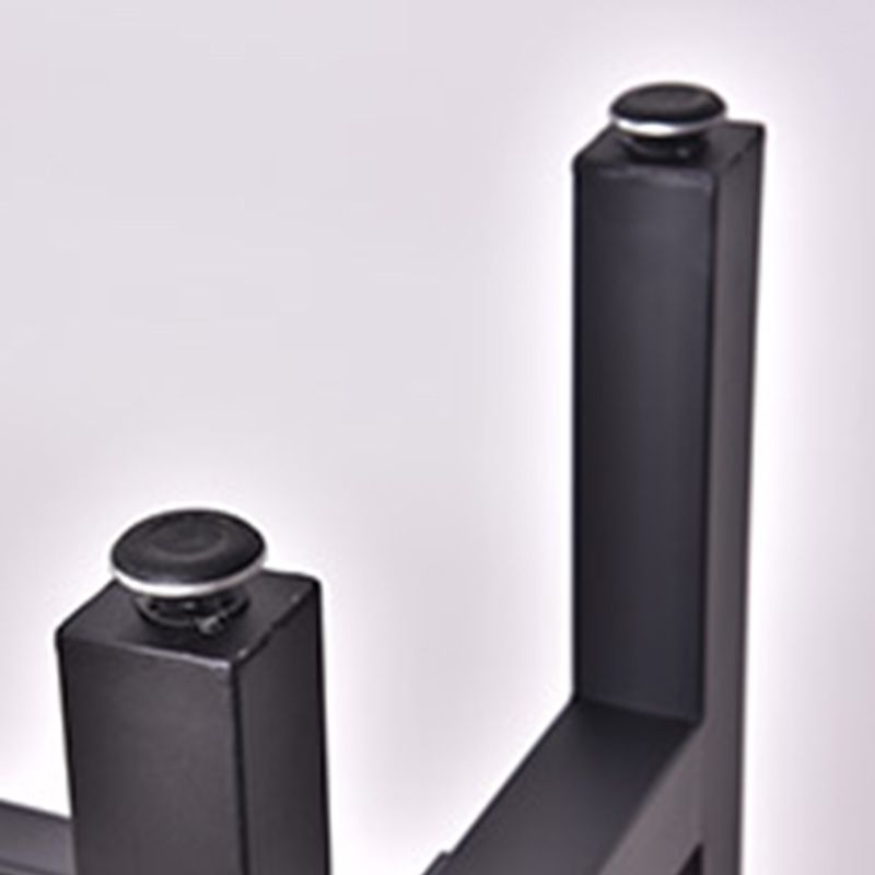 Industrial 1/5 Pieces Bar Table Set Rectangle Pine Wood Counter Table for Cafe