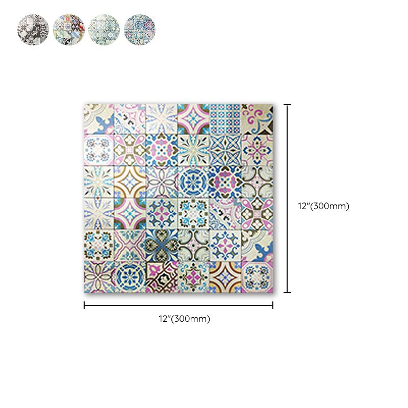 Modern Plastic Peel & Stick Waterproof Peel & Stick Subway Tile