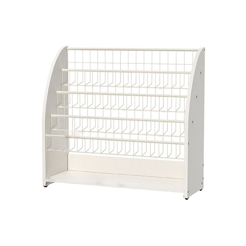 Contemporary Style Bookshelf Engineered Wood Bookcase for Home Study Room