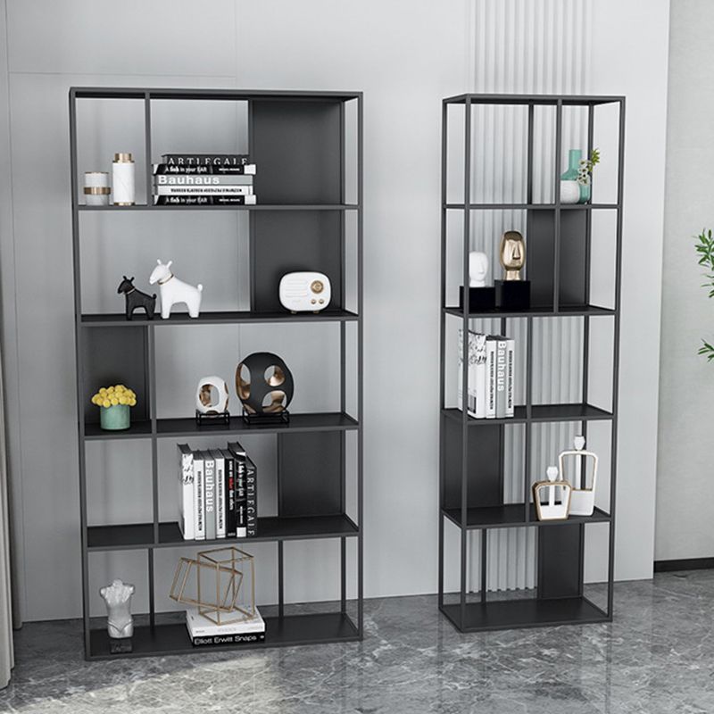70.87"H Bookshelf Contemporary Style Open Back Bookcase for Home Office