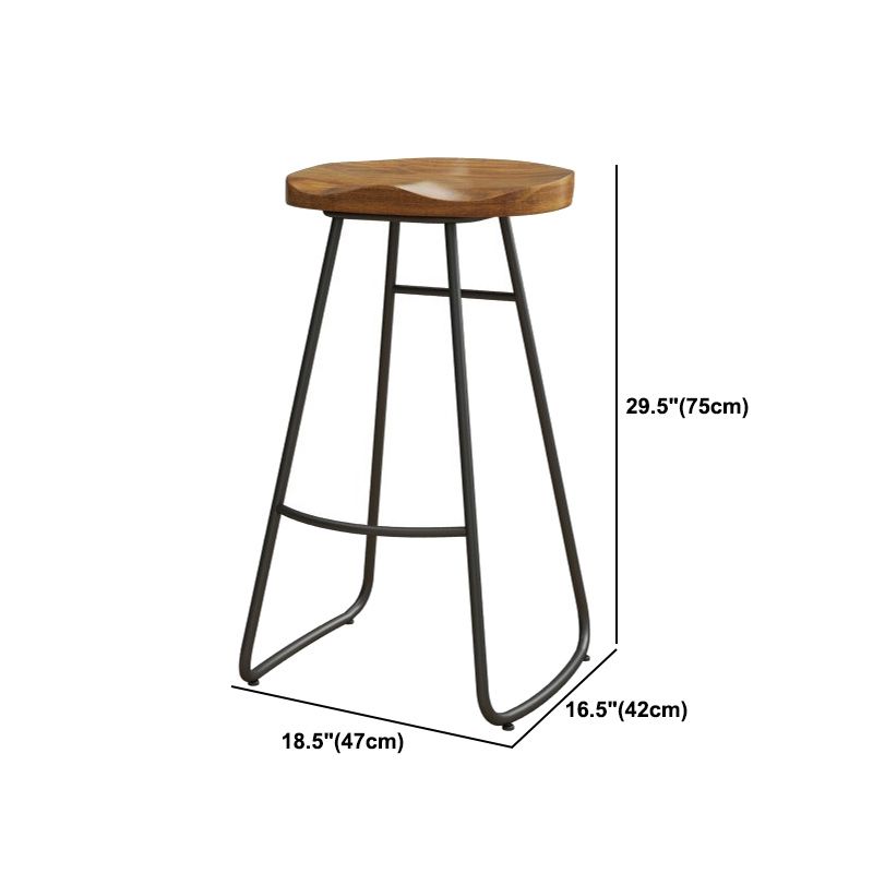 1/4/5/6 Pieces Modern Rectangle Pub Table Set Wooden Counter Table with Backless Stools