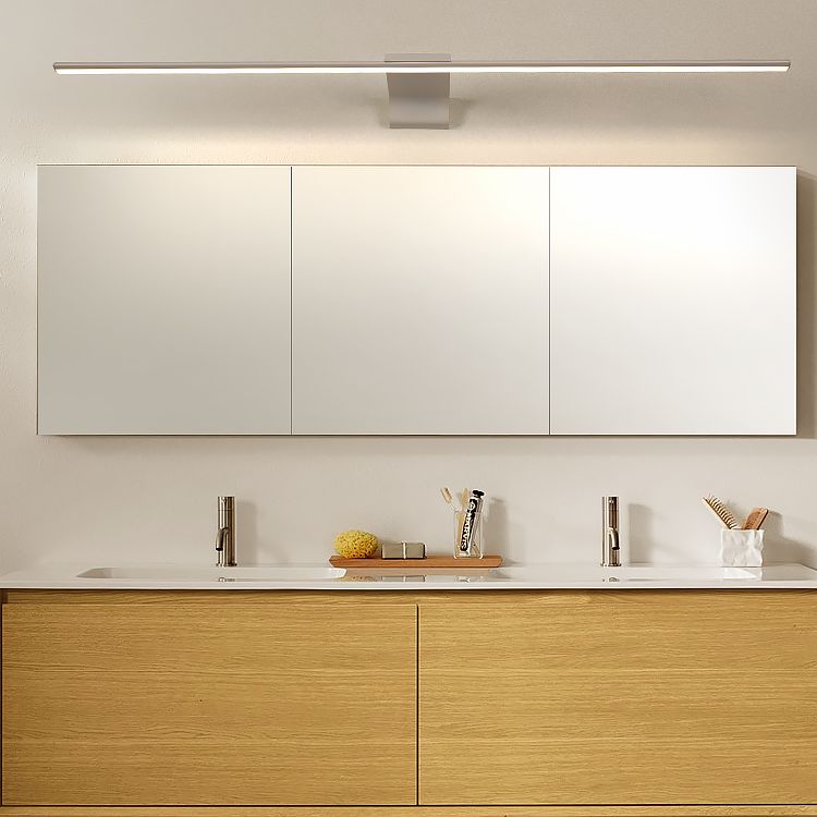 Noordse ijdelheid lamp Moderne eenvoud Led wand gemonteerde spiegel voorkant voor badkamer