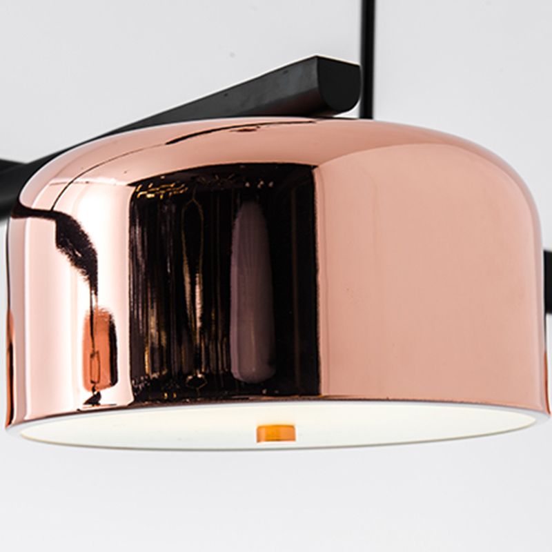 Modern Style Dome Shape Island Lights Metal 4 Light Island Lighting Ideas