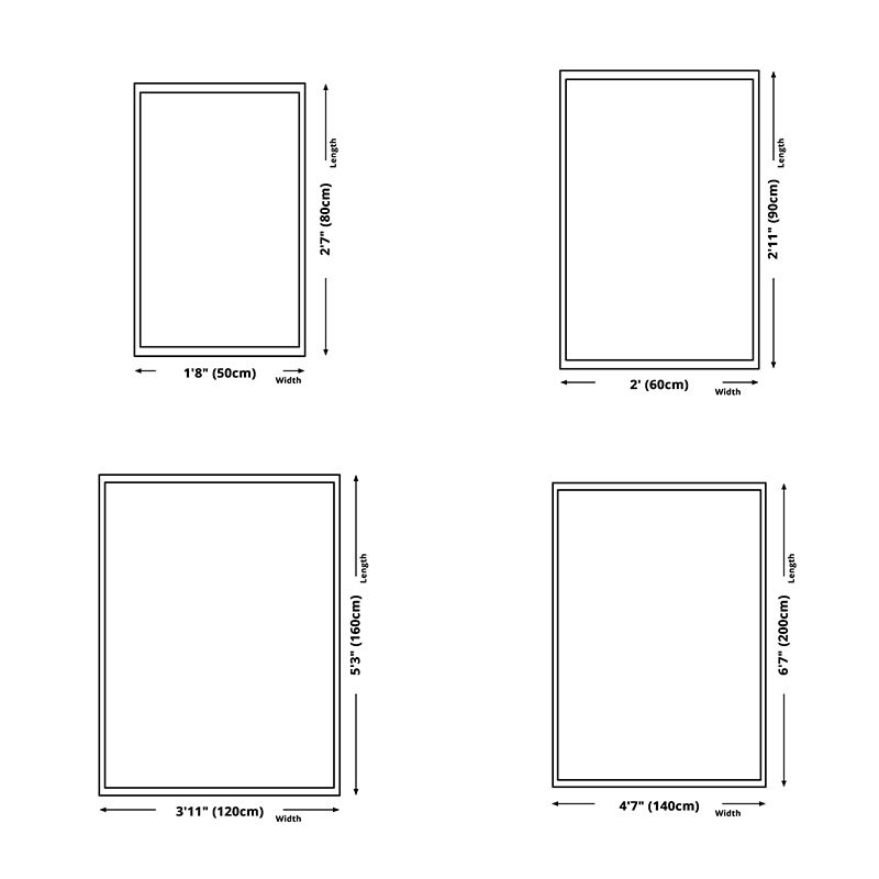 Klassieke bloemen gedrukt tapijt Retro Polyester Area Rug vlekbestendig tapijt voor woonkamer