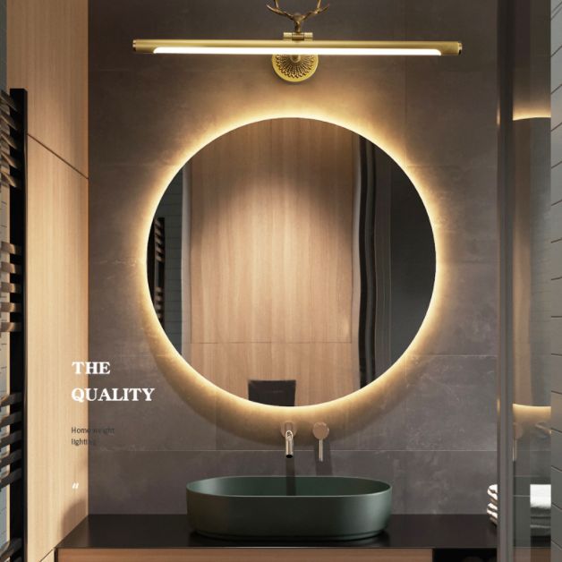 Luce Extravagant Linear Vanity Fishestures Acrilic Vanity Sconce