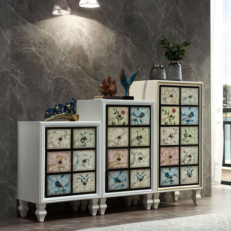 15.99/17.55 Inch W Traditional Storage Chest Dresser Solid Wood Dresser