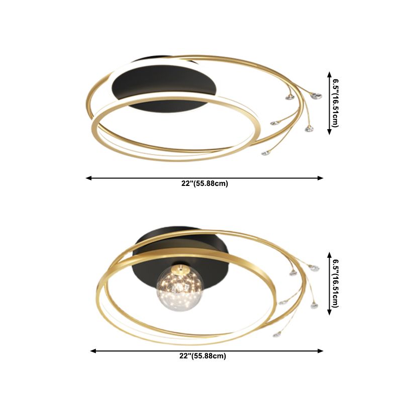 Geometrische Flush Mount Deckenleuchten Moderne Deckenleuchten Deckenleuchten