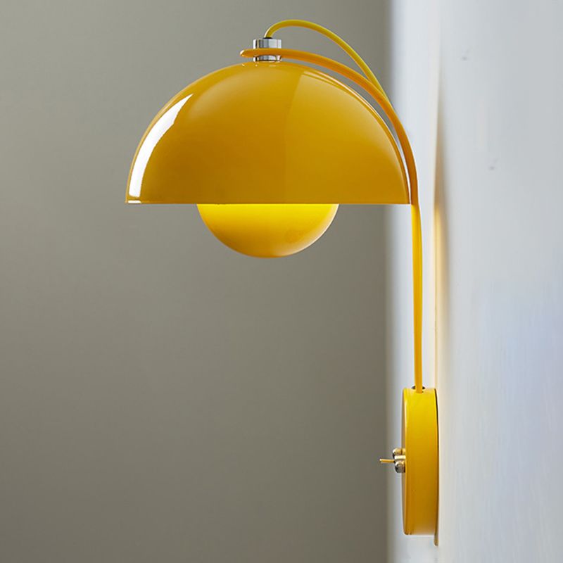 Done Shaded Wall Light Modernism Polish Finish Lighting for Home