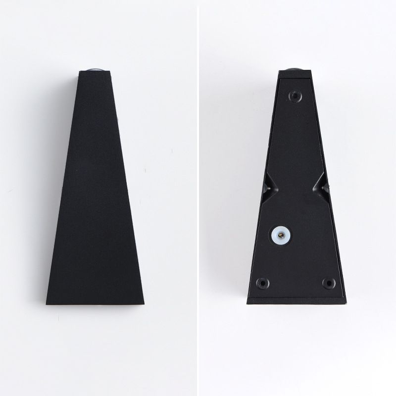 Minimalismo Lámpara de montaje en la pared de aluminio de aluminio al aire libre de aluminio