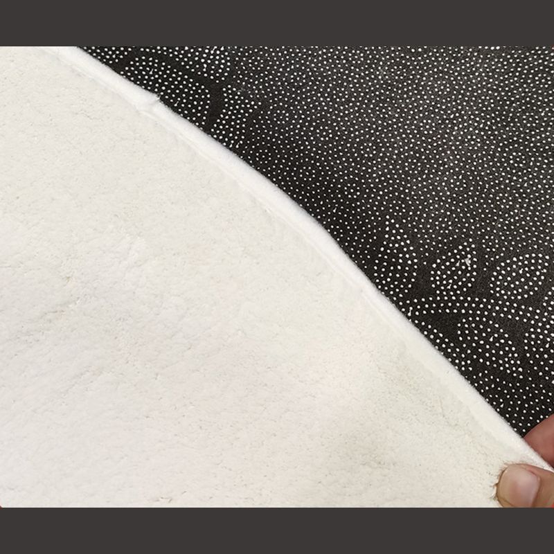 Tapis pur de couleur purement de tapis pure de tapis pure de tapis pur non split blanc pour salon pour le salon