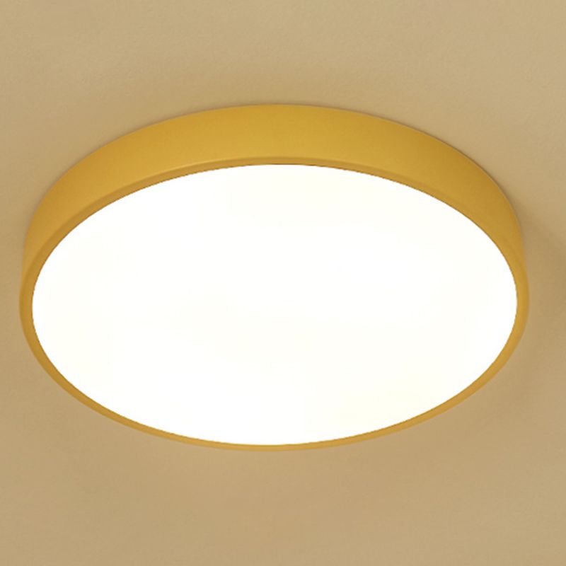Acrylic Circular Flush Mount Ceiling Lights Modern Flush Mount Lamp