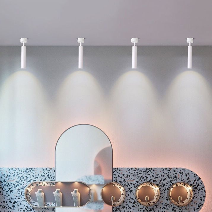 Nordic LED Ceiling Lamp Macaron Flush Mount Light Fixture for Corridor