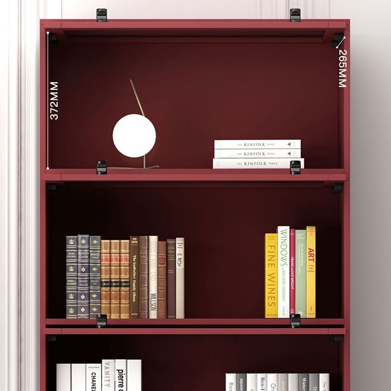 Closed Metal Bookcase Nordic Minimalist Home Living Room Bedroom Bookshelf