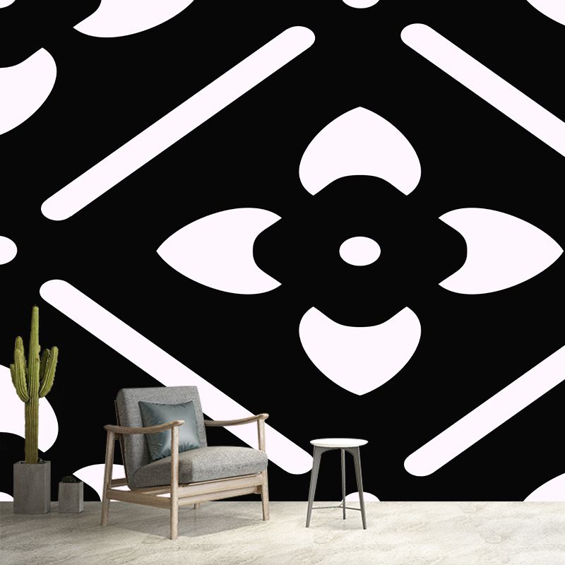 3D Geometry Customized Mildew Resistant Geometry Mural Wallpaper Decorative Wall Art