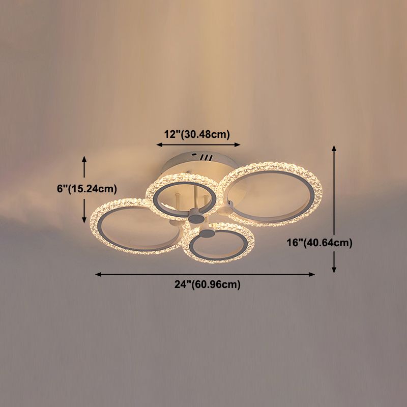 Luz de techo de estilo moderno Luz de montaje lineal de montaje lineal para sala de estar