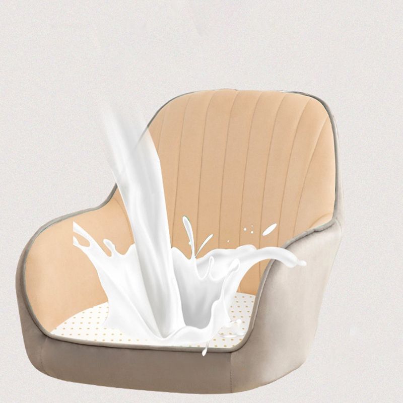 Contemporary Ergonomic Office Chair No Arm Desk Chair for Office