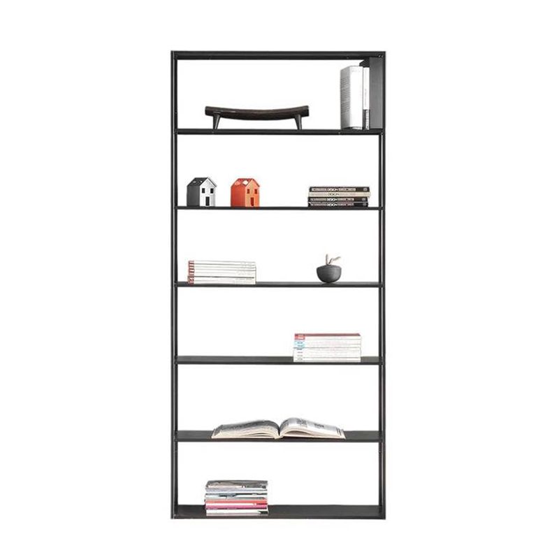 9.84"W Bookshelf Open Back Modern Style Bookcase for Home and Office