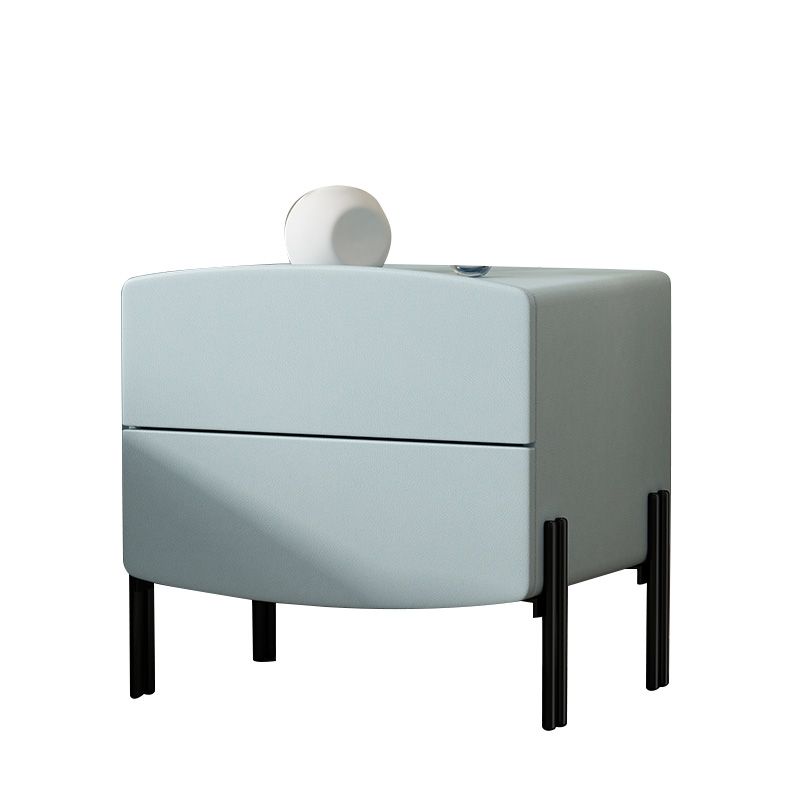 Contemporary Kids Nightstand Solid Wood Nightstands with Drawers