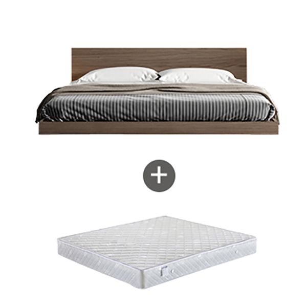 Wood Wire-Grid Platform Bed Frame,78.74" Bed Frame without Feet