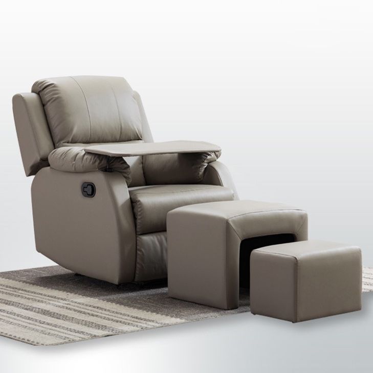 30.7" Wide Standard Recliner Manual-Push Botton Recliner Chair