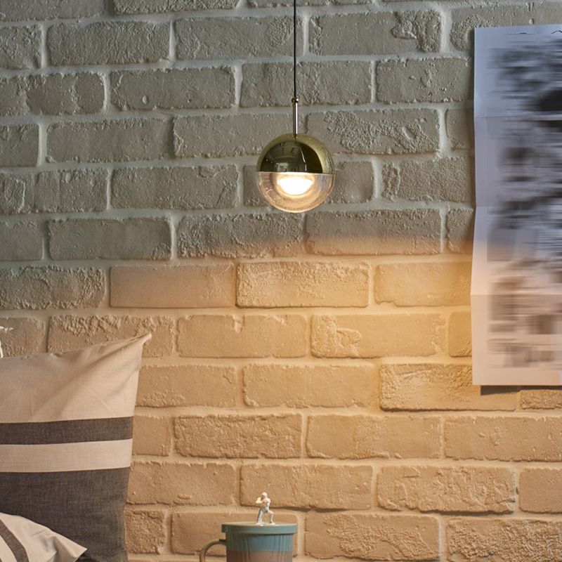 Aluminium Globe LED -Pendelleuchte in moderner Luxusstil Kristalllampe Kristalllampe