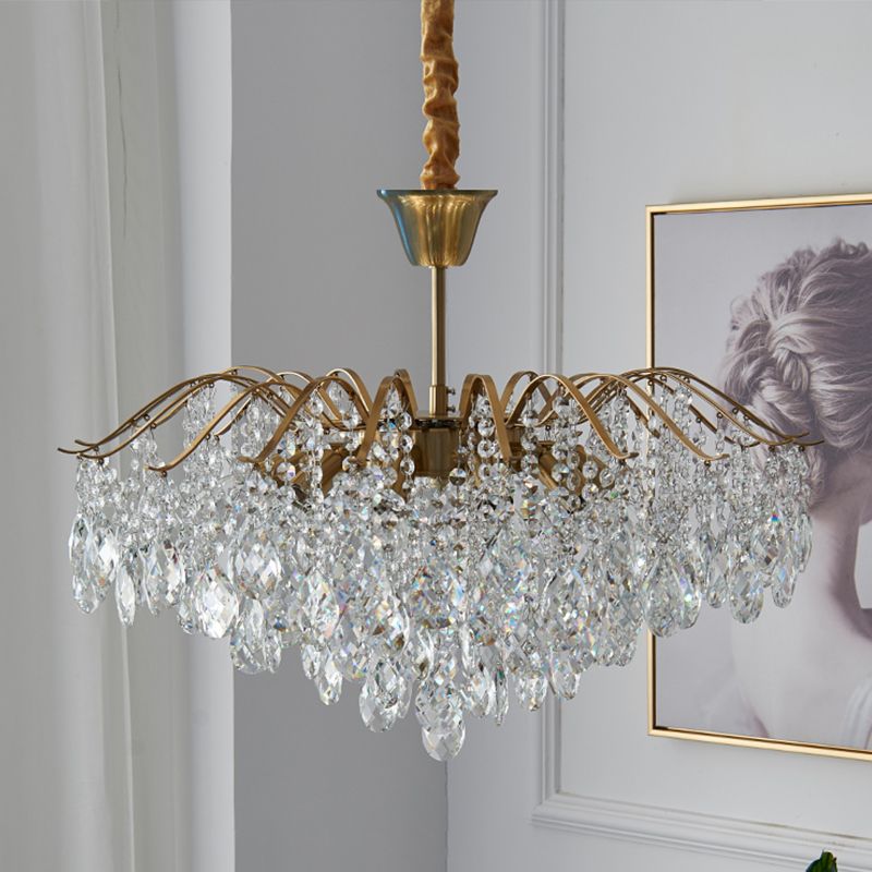 Luminaires de lustre de style américain