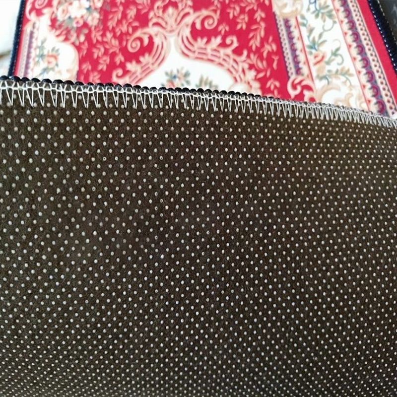 Beautiful Peony Print Rug Multi Color Classical Rug Polypropylene Non-Slip Machine Washable Stain Resistant Rug for Room